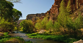Canyon landscape in Southern Arizona