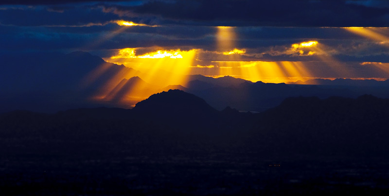 Sunstruck — Arizona landscape